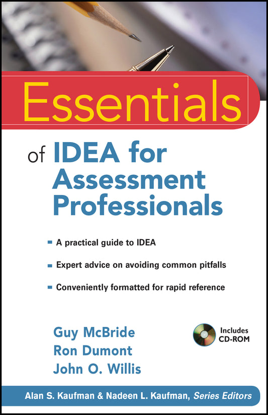 Essentials of IDEA for Assessment Professionals (Multiple-component retail product, part(s) enclosed) 9780470873922