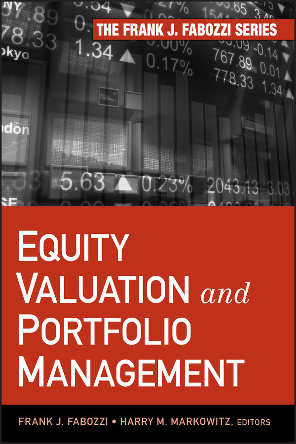 Equity Valuation and Portfolio Management (Hardback) 9780470929919