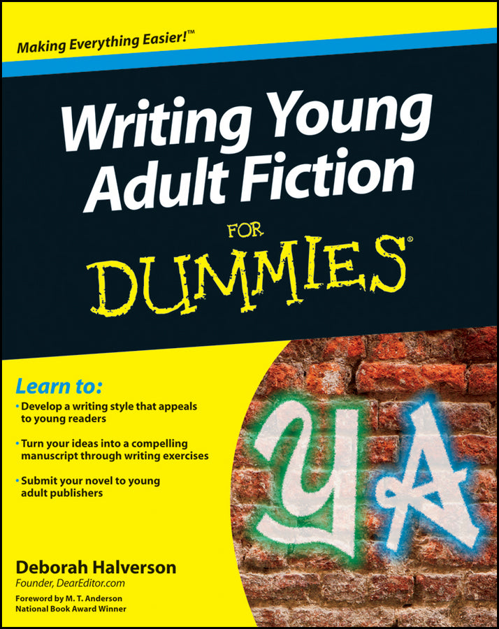 Writing Young Adult Fiction For Dummies (Paperback / softback) 9780470949542