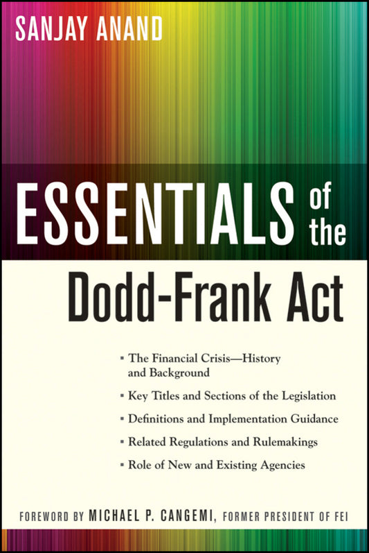 Essentials of the Dodd-Frank Act (Paperback / softback) 9780470952337