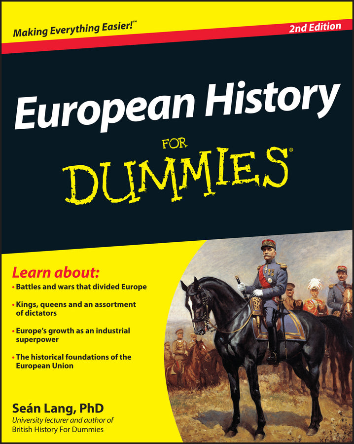 European History For Dummies (Paperback / softback) 9780470978184
