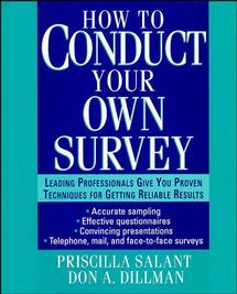 How to Conduct Your Own Survey (Hardback) 9780471012672