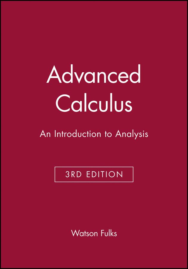 Advanced Calculus; An Introduction to Analysis, Global Edition (Hardback) 9780471021957