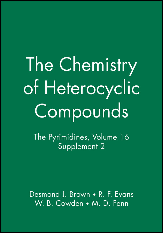 The Pyrimidines, Volume 16, Supplement 2 (Hardback) 9780471027454