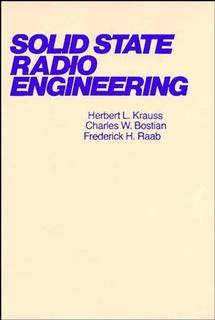 Solid State Radio Engineering (Paperback / softback) 9780471030188