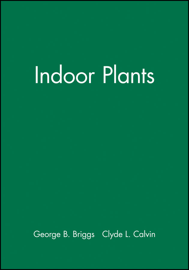 Indoor Plants (Paperback / softback) 9780471032984
