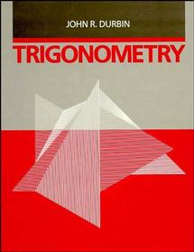 Trigonometry (Paperback / softback) 9780471033660