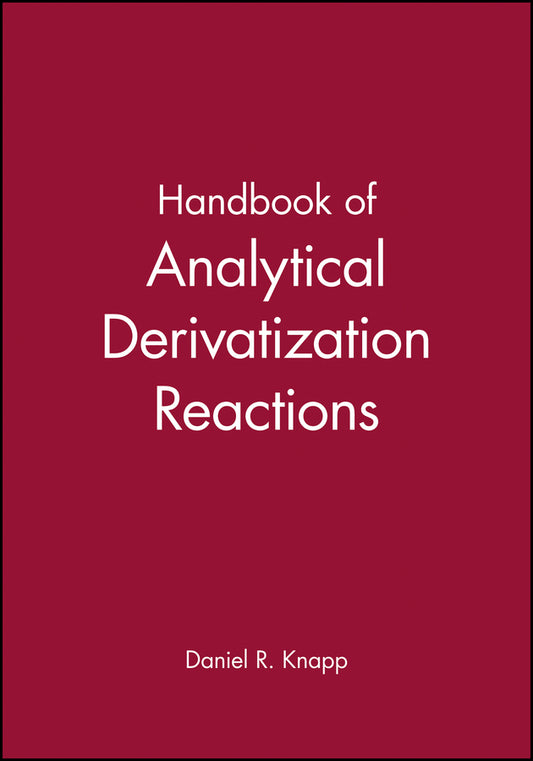 Handbook of Analytical Derivatization Reactions (Paperback / softback) 9780471034698