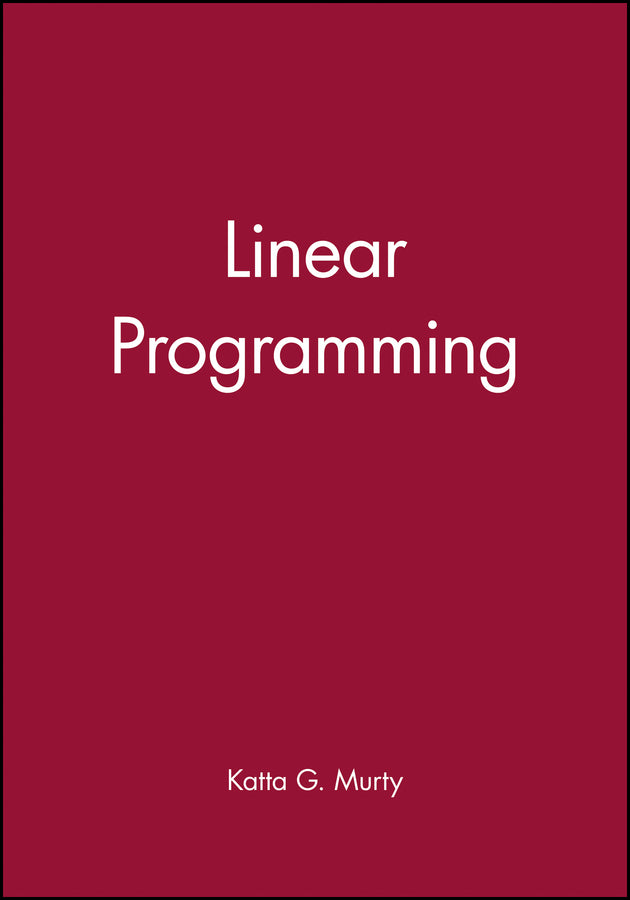 Linear Programming (Paperback / softback) 9780471097259