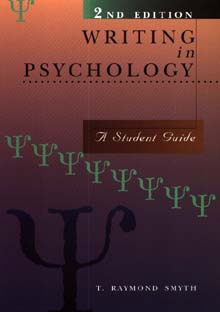 Writing in Psychology; A Student Guide (Paperback / softback) 9780471153412