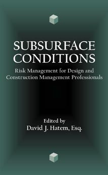 Subsurface Conditions; Risk Management for Design and Construction Management Professionals (Hardback) 9780471156079