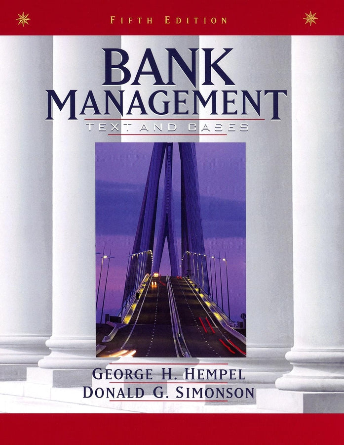 Bank Management; Text and Cases (Paperback / softback) 9780471169604