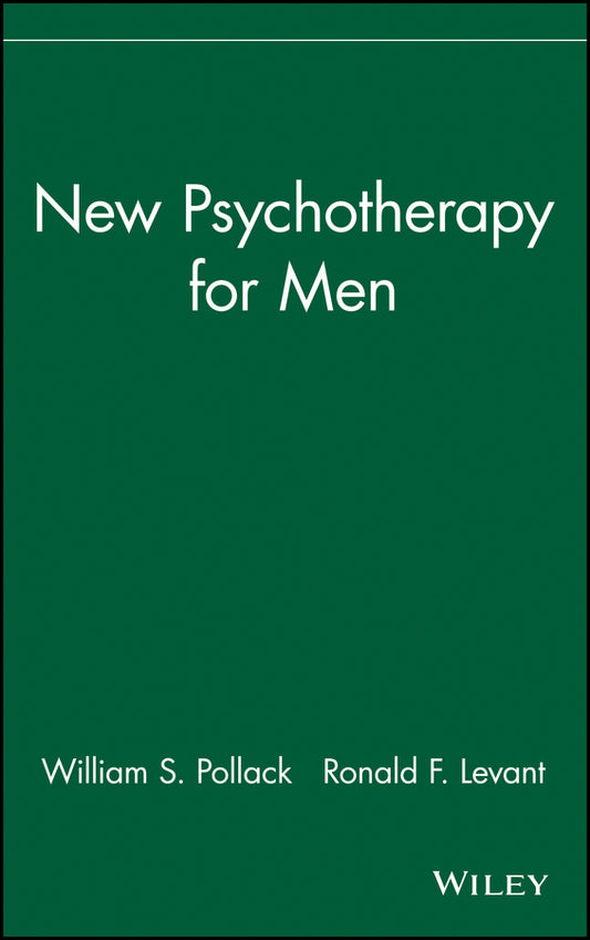 New Psychotherapy for Men (Hardback) 9780471177722