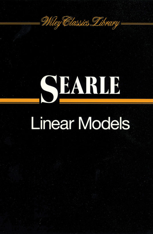 Linear Models (Paperback / softback) 9780471184997