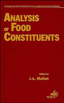 Analysis of Food Constituents (Hardback) 9780471189664