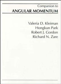 A Companion to Angular Momentum (Paperback / softback) 9780471192497