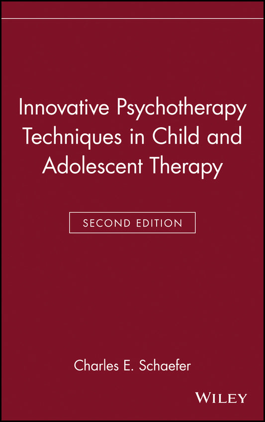 Innovative Psychotherapy Techniques in Child and Adolescent Therapy (Hardback) 9780471244042