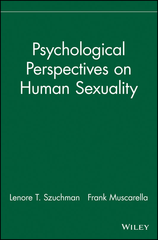 Psychological Perspectives on Human Sexuality (Hardback) 9780471244059