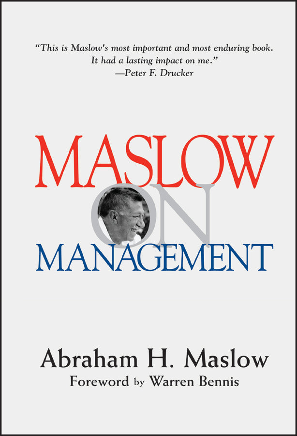 Maslow on Management (Hardback) 9780471247807