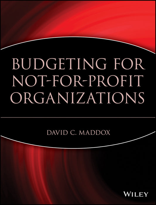 Budgeting for Not-for-Profit Organizations (Paperback / softback) 9780471253976