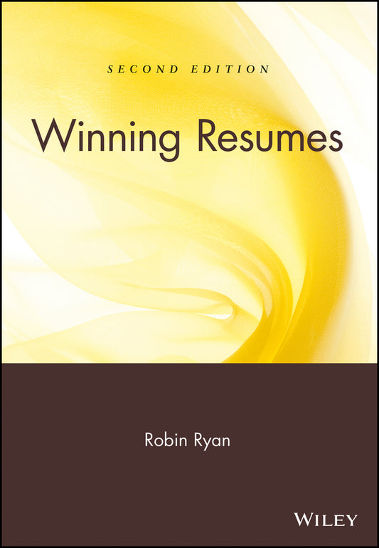 Winning Resumes (Paperback / softback) 9780471263654