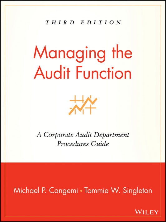 Managing the Audit Function; A Corporate Audit Department Procedures Guide (Paperback / softback) 9780471281191