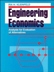 Engineering Economics Analysis for Evaluation of Alternatives (Paperback / softback) 9780471284642