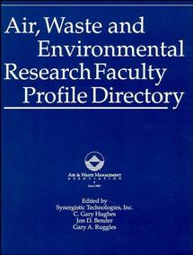 Air, Waste and Environmental Research Faculty Profile Directory (Paperback / softback) 9780471285168