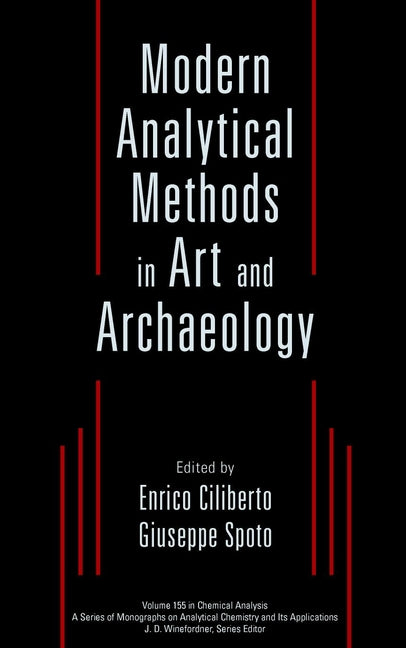 Modern Analytical Methods in Art and Archeology (Hardback) 9780471293613