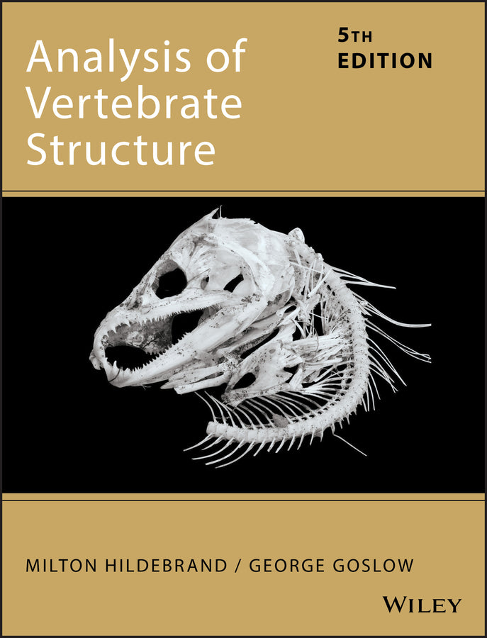 Analysis of Vertebrate Structure (Hardback) 9780471295051