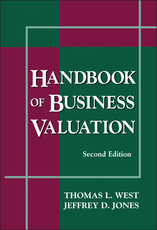 Handbook of Business Valuation (Hardback) 9780471297871