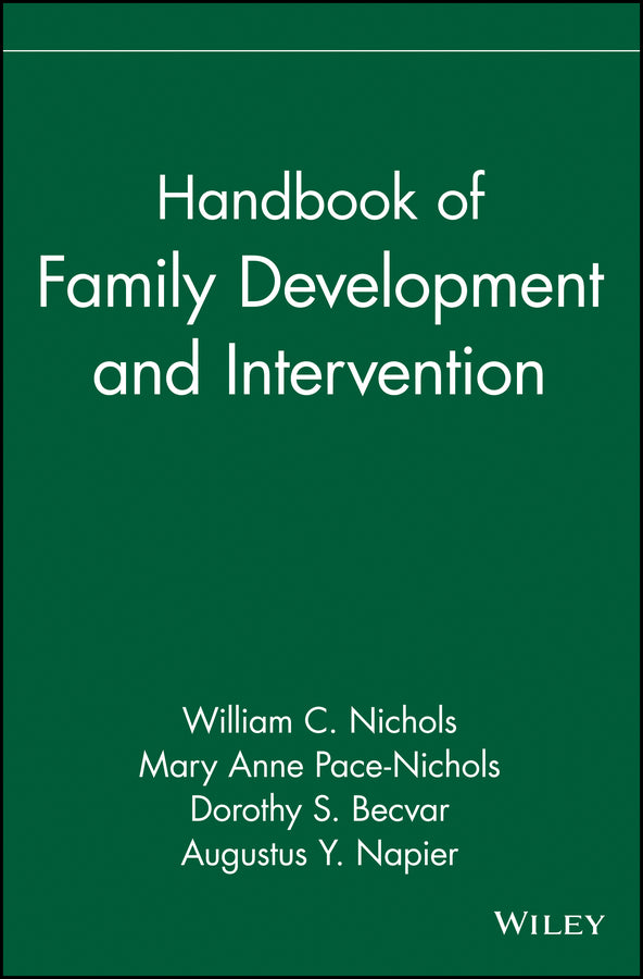 Handbook of Family Development and Intervention (Hardback) 9780471299677