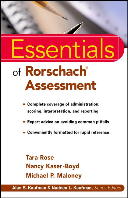 Essentials of Rorschach Assessment (Paperback / softback) 9780471331469