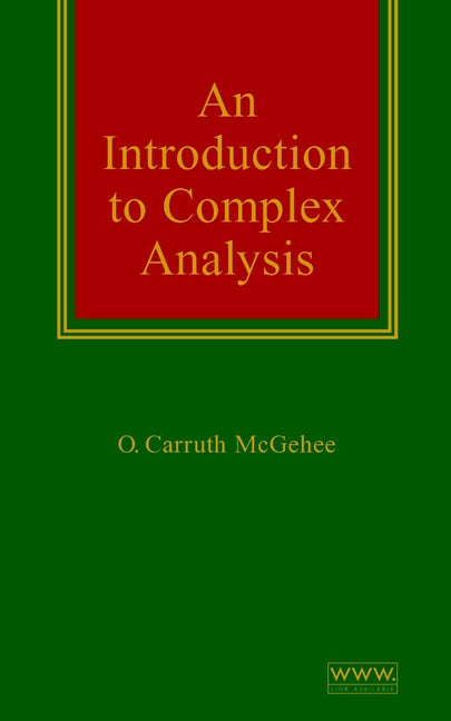 An Introduction to Complex Analysis (Hardback) 9780471332336