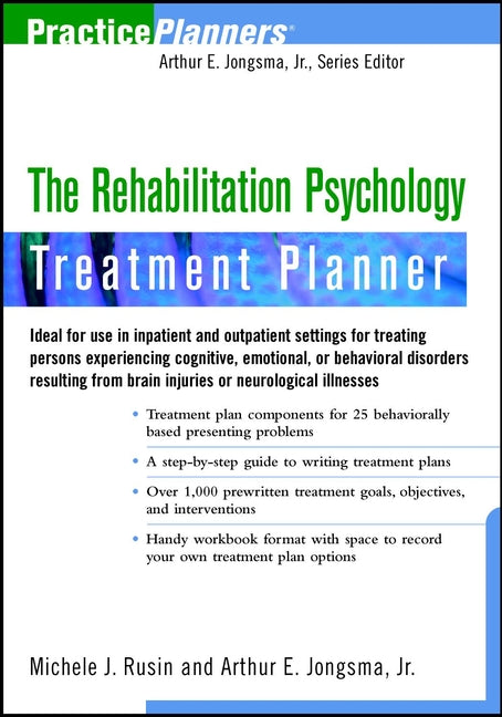 The Rehabilitation Psychology Treatment Planner (Paperback / softback) 9780471351788
