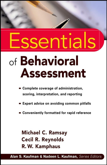 Essentials of Behavioral Assessment (Paperback / softback) 9780471353676