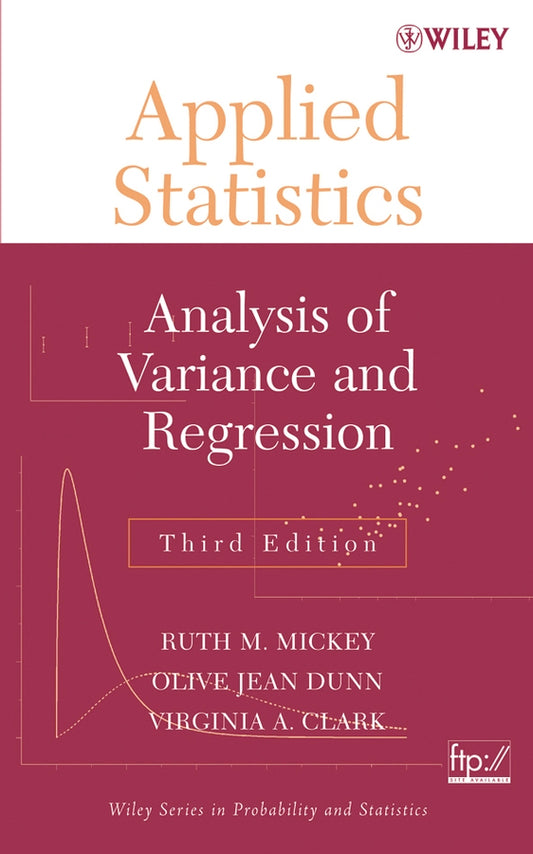 Applied Statistics; Analysis of Variance and Regression (Hardback) 9780471370383