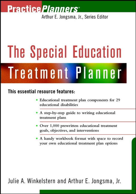 The Special Education Treatment Planner (Paperback / softback) 9780471388722