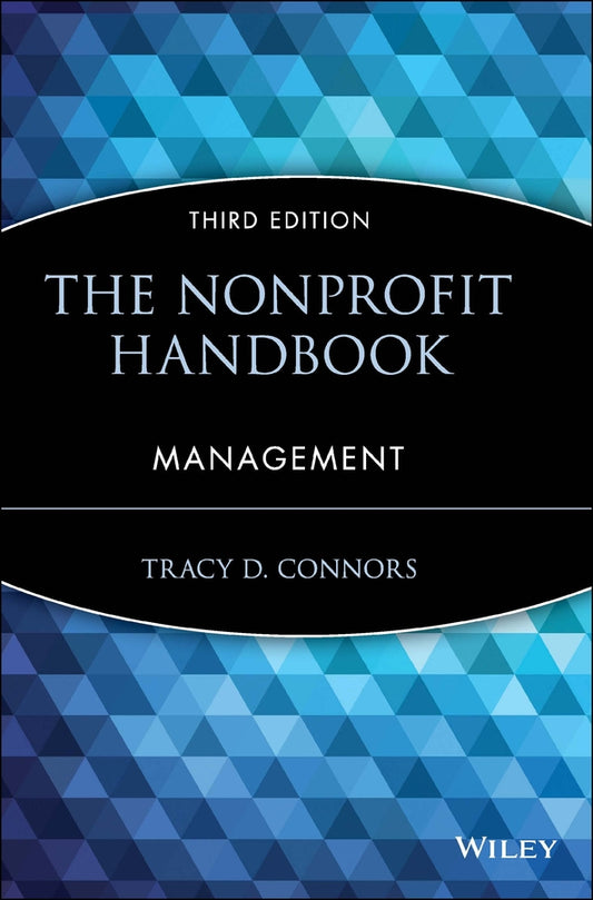 The Nonprofit Handbook; Management (Hardback) 9780471397991