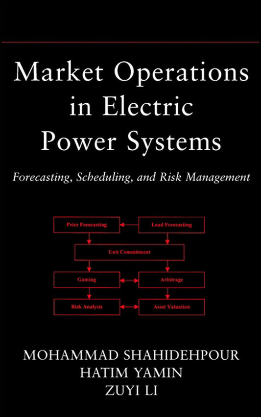 Market Operations in Electric Power Systems; Forecasting, Scheduling, and Risk Management (Hardback) 9780471443377