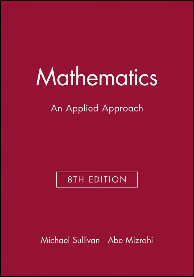 Technology Resource Manual to accompany Mathematics: An Applied Approach, 8e (Paperback / softback) 9780471448242