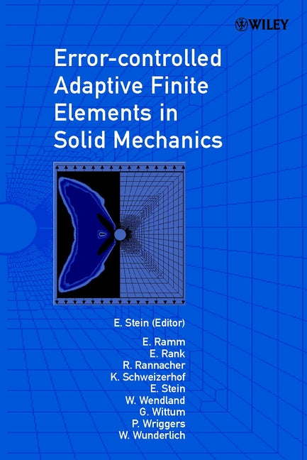 Error-controlled Adaptive Finite Elements in Solid Mechanics (Hardback) 9780471496502
