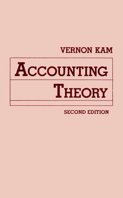 Accounting Theory (Hardback) 9780471507048