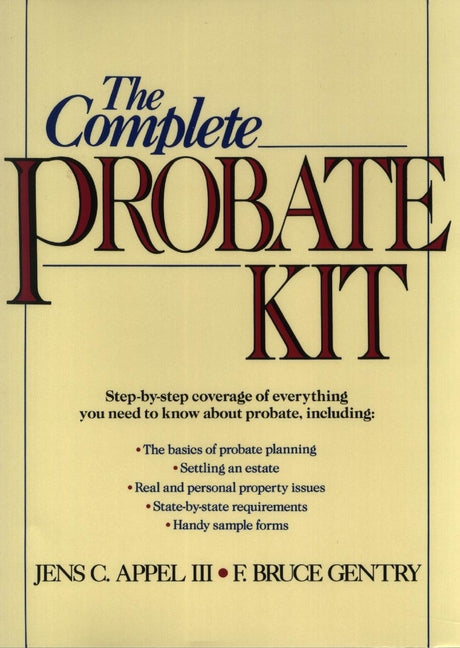 The Complete Probate Kit (Paperback / softback) 9780471534921