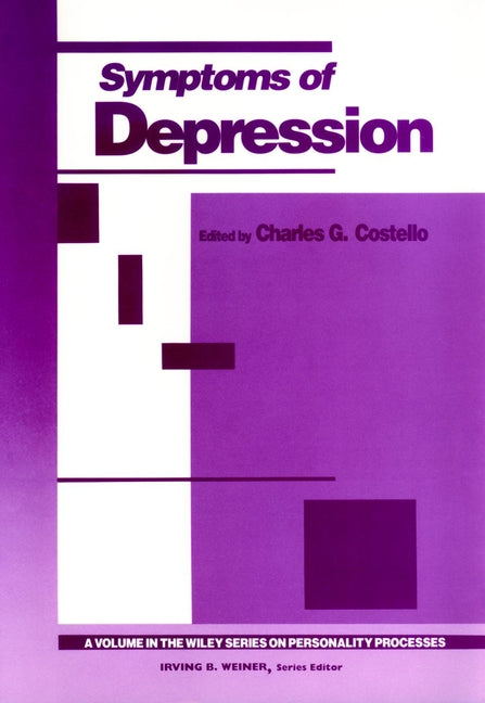 Symptoms of Depression (Hardback) 9780471543046