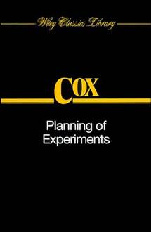 Planning of Experiments (Paperback / softback) 9780471574293