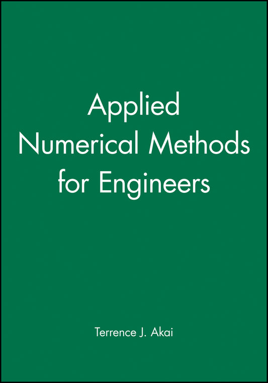 Applied Numerical Methods for Engineers (Paperback / softback) 9780471575238