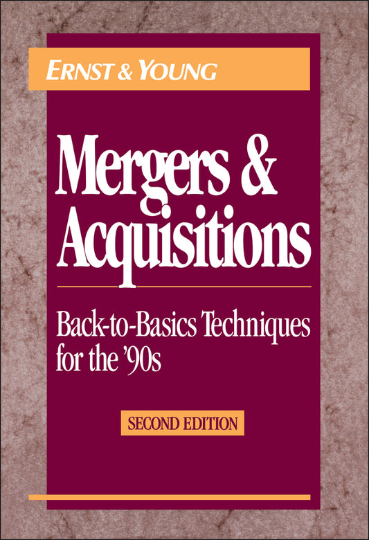 Mergers and Acquisitions (Hardback) 9780471578185