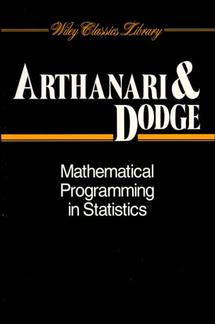 Mathematical Programming in Statistics (Paperback / softback) 9780471592129