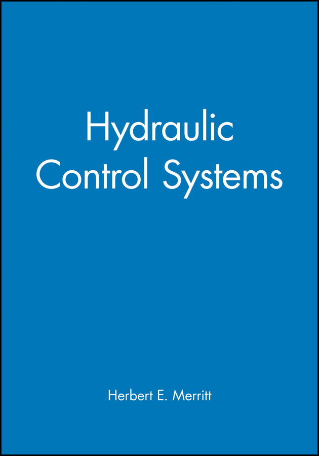 Hydraulic Control Systems (Hardback) 9780471596172